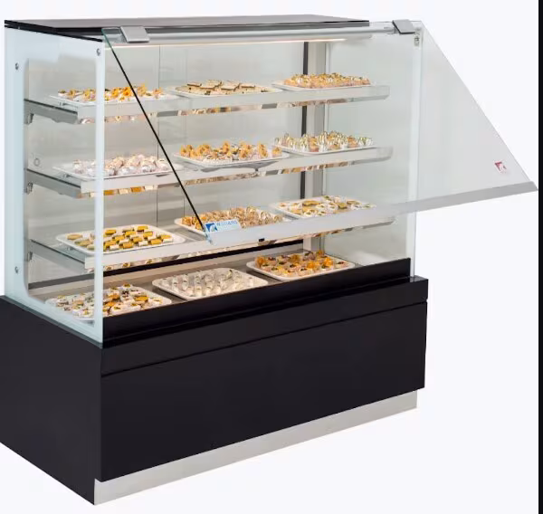 Metal Cold Sweets Display Counter