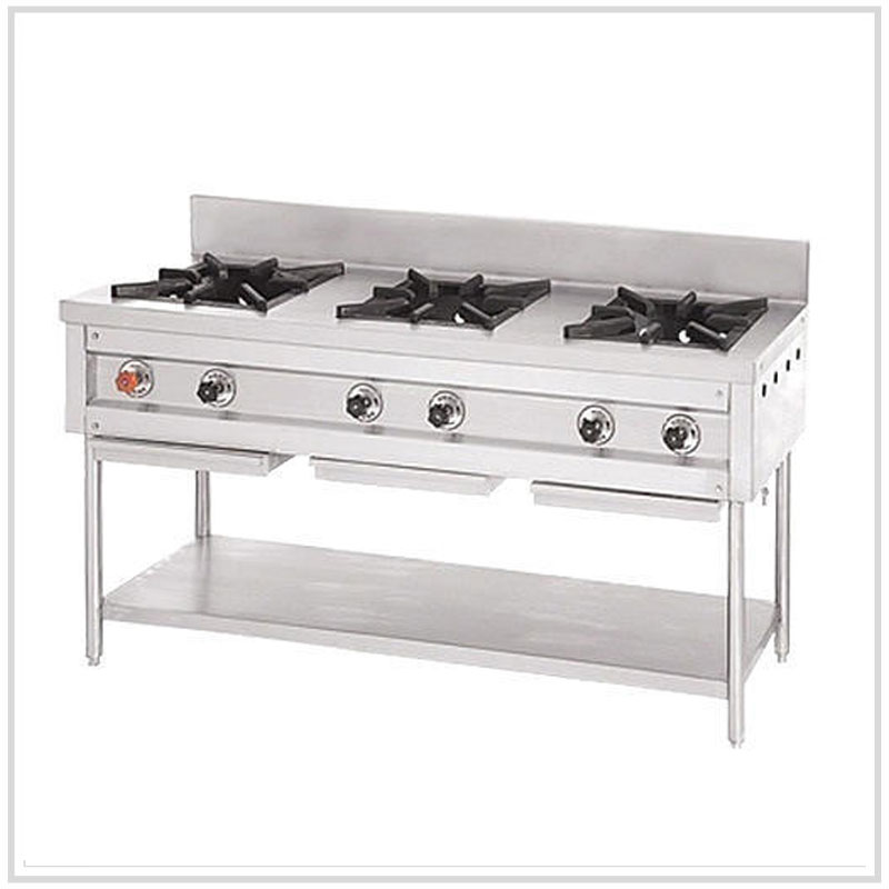 3 Burner Range